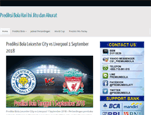 Tablet Screenshot of prediksi-bola.com